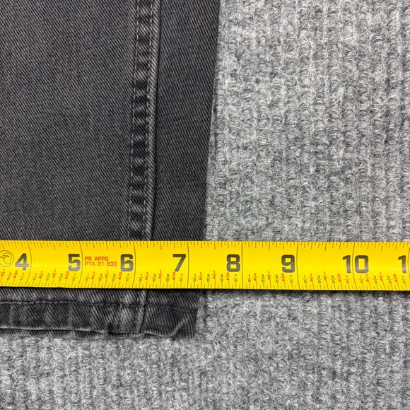 Vintage Levi's 550 Relaxed Fit Black Denim Jeans Mens Size 34x32 Grunge 90s - Picture 8 of 8